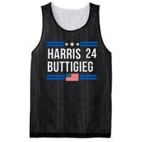 Harris Buttigieg 2024 Presidential Elect Campaign Mesh Reversible Basketball Jersey Tank