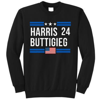 Harris Buttigieg 2024 Presidential Elect Campaign Tall Sweatshirt