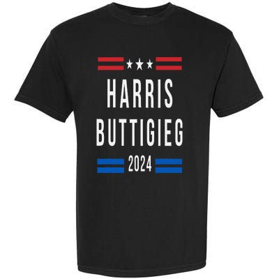 Harris Buttigieg 2024 Presidential Elect Campaign Wo Garment-Dyed Heavyweight T-Shirt