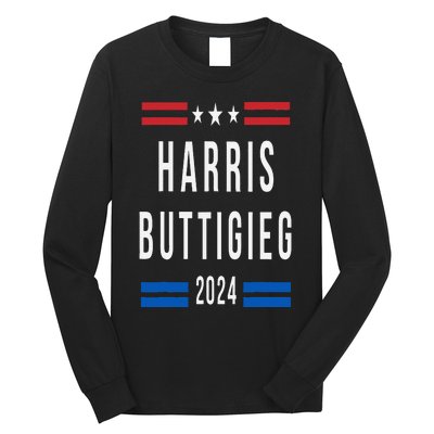 Harris Buttigieg 2024 Presidential Elect Campaign Wo Long Sleeve Shirt