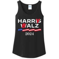 Harry Balz 2024 Harris Walz 2024 Funny Meme Ladies Essential Tank