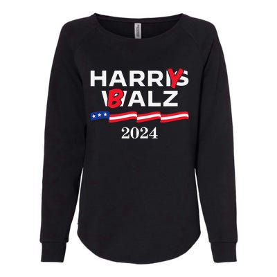 Harry Balz 2024 Harris Walz 2024 Funny Meme Womens California Wash Sweatshirt