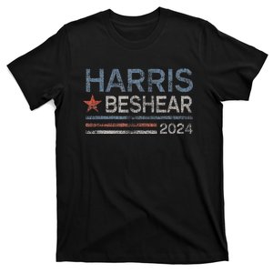 Harris Beshear 2024 Retro Stripe Voters Democrat Candidate T-Shirt