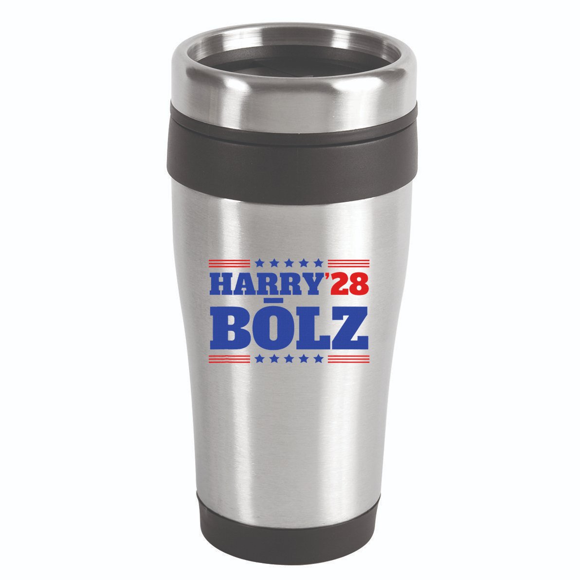 Harry Bolz 2028 Political Meme D.O.G.E. 16oz Travel Tumbler
