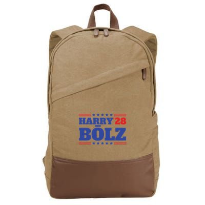 Harry Bolz 2028 Political Meme D.O.G.E. Cotton Canvas Backpack