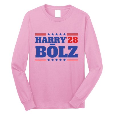 Harry Bolz 2028 Political Meme D.O.G.E. Long Sleeve Shirt