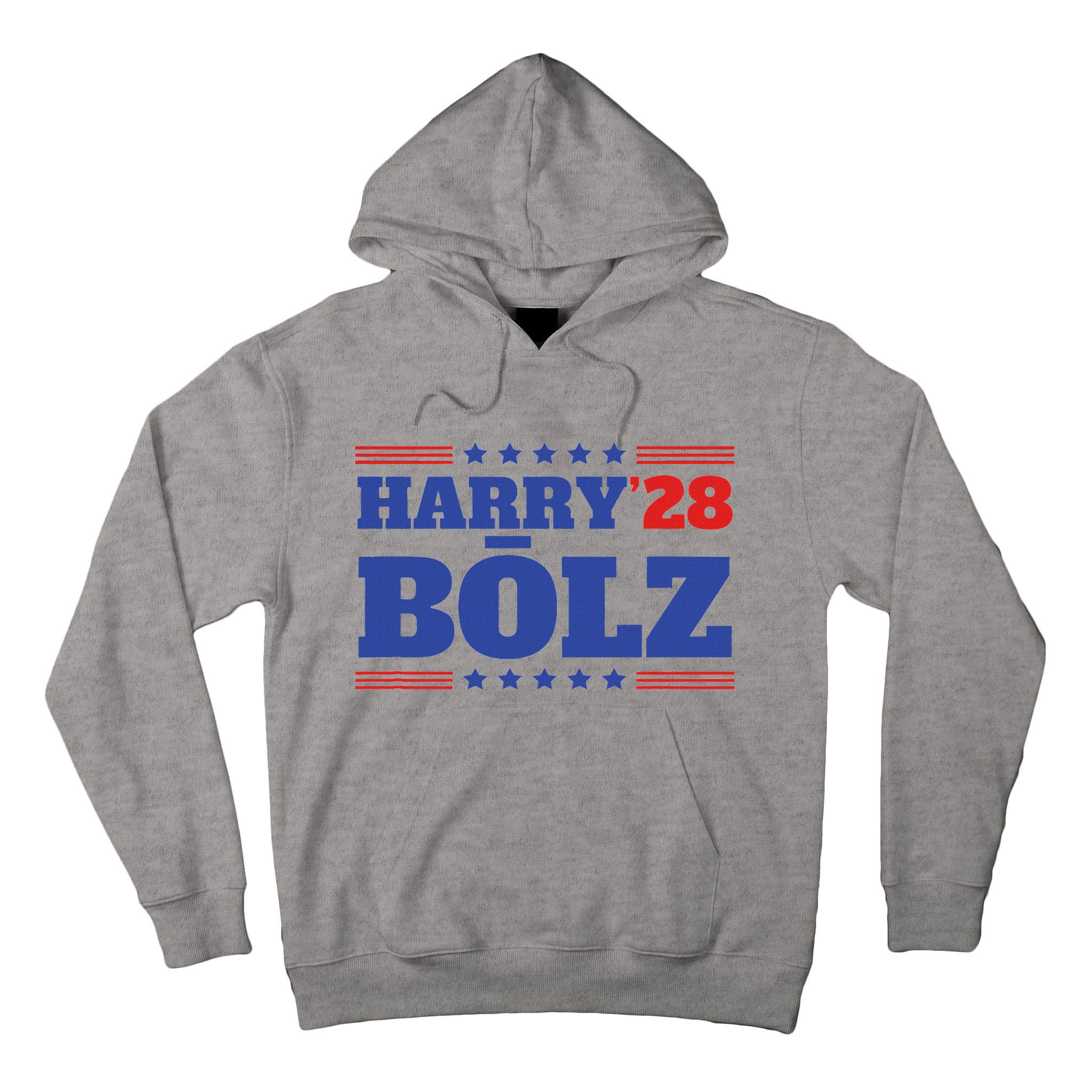 Harry Bolz 2028 Political Meme D.O.G.E. Tall Hoodie