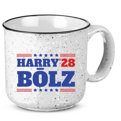 Harry Bolz 2028 Political Meme D.O.G.E. 15oz Campfire Ceramic Mug