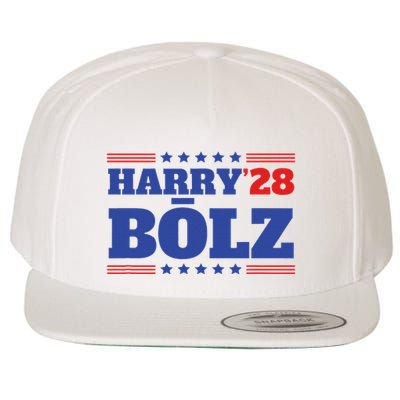 Harry Bolz 2028 Political Meme D.O.G.E. Wool Snapback Cap