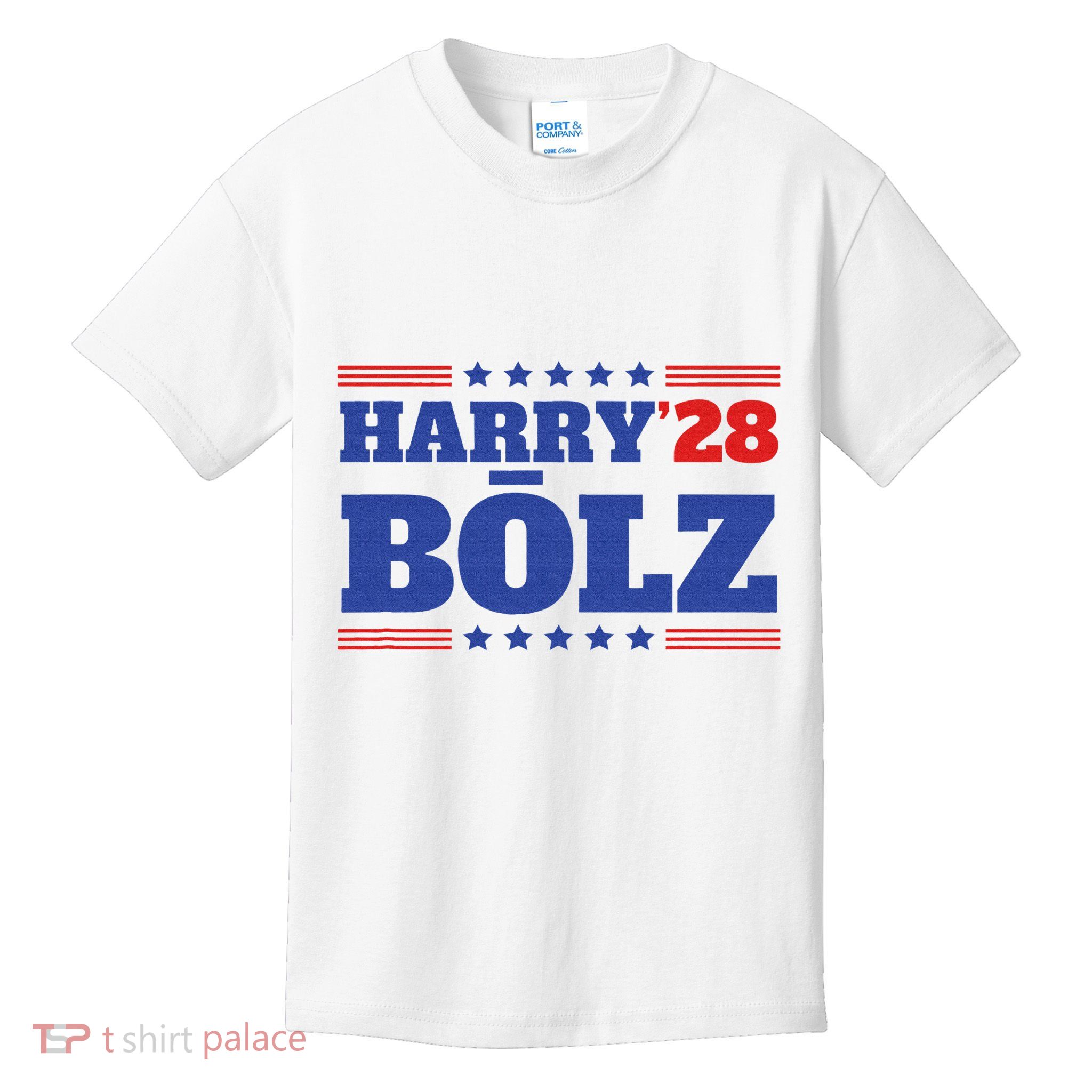 Harry Bolz 2028 Funny Political Meme D.O.G.E. Kids T-Shirt