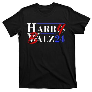 Harry Balz 2024 Funny Kamala Harris And Tim Walz 2024 T-Shirt