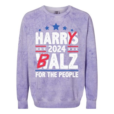 Harry Balz 2024 Colorblast Crewneck Sweatshirt