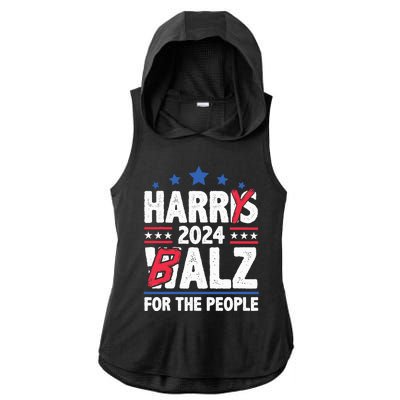 Harry Balz 2024 Ladies PosiCharge Tri-Blend Wicking Draft Hoodie Tank