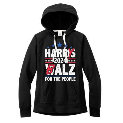 Harry Balz 2024 Women's Fleece Hoodie