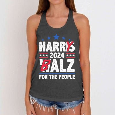 Harry Balz 2024 Women's Knotted Racerback Tank