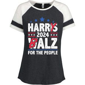 Harry Balz 2024 Enza Ladies Jersey Colorblock Tee