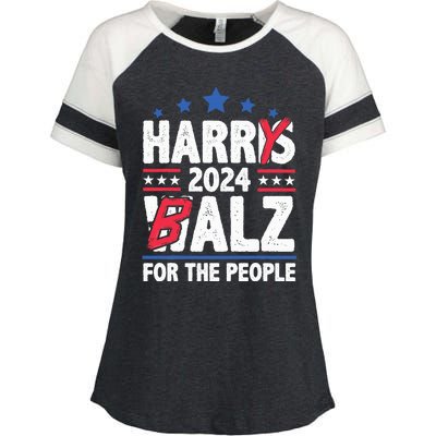 Harry Balz 2024 Enza Ladies Jersey Colorblock Tee