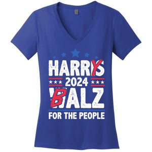 Harry Balz 2024 Women's V-Neck T-Shirt