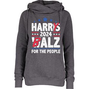 Harry Balz 2024 Womens Funnel Neck Pullover Hood