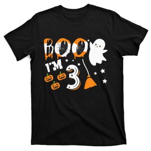 Halloween Birthday 3 Year Old 3rd Birthday T-Shirt