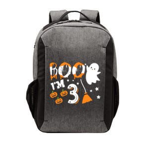 Halloween Birthday 3 Year Old Boy Girl 3rd Birthday Costume Vector Backpack