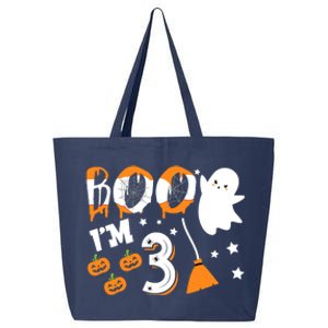 Halloween Birthday 3 Year Old Boy Girl 3rd Birthday Costume 25L Jumbo Tote