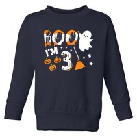 Halloween Birthday 3 Year Old Boy Girl 3rd Birthday Costume Toddler Sweatshirt