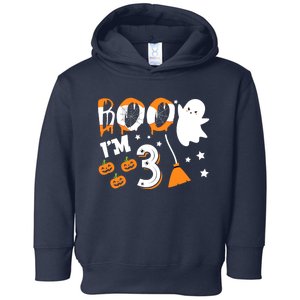 Halloween Birthday 3 Year Old Boy Girl 3rd Birthday Costume Toddler Hoodie