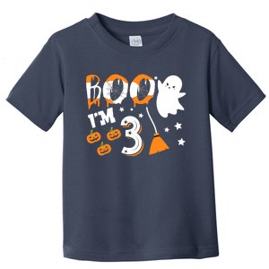 Halloween Birthday 3 Year Old Boy Girl 3rd Birthday Costume Toddler T-Shirt