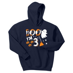 Halloween Birthday 3 Year Old Boy Girl 3rd Birthday Costume Kids Hoodie