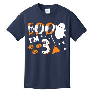 Halloween Birthday 3 Year Old Boy Girl 3rd Birthday Costume Kids T-Shirt