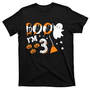 Halloween Birthday 3 Year Old 3rd Birthday Costume T-Shirt