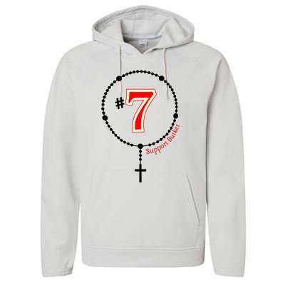 Harrison Butker #7 Butker Catholic Performance Fleece Hoodie