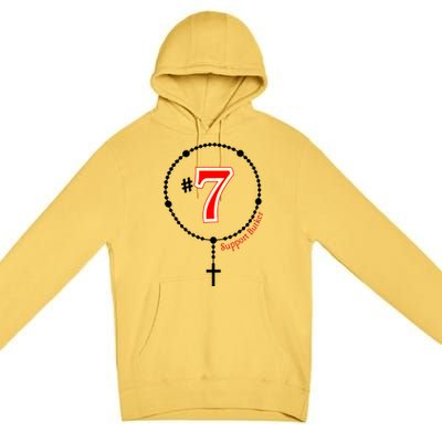 Harrison Butker #7 Butker Catholic Premium Pullover Hoodie