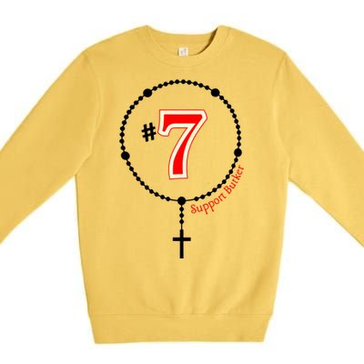 Harrison Butker #7 Butker Catholic Premium Crewneck Sweatshirt