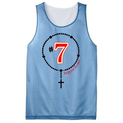 Harrison Butker #7 Butker Catholic Mesh Reversible Basketball Jersey Tank