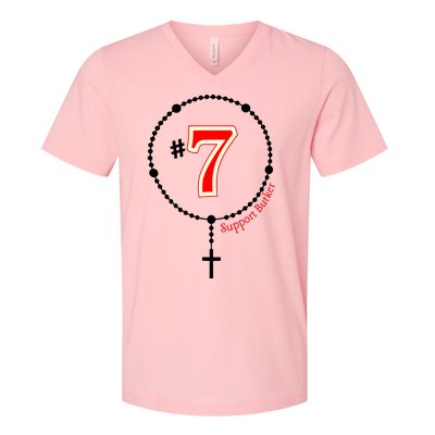 Harrison Butker #7 Butker Catholic V-Neck T-Shirt