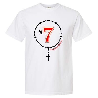 Harrison Butker #7 Butker Catholic Garment-Dyed Heavyweight T-Shirt