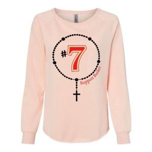 Harrison Butker #7 Butker Catholic Womens California Wash Sweatshirt