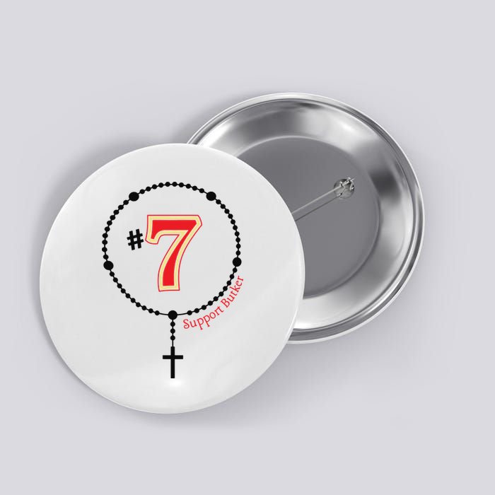 Harrison Butker #7 Butker Catholic Button