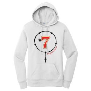 Harrison Butker #7 Butker Catholic Women's Pullover Hoodie