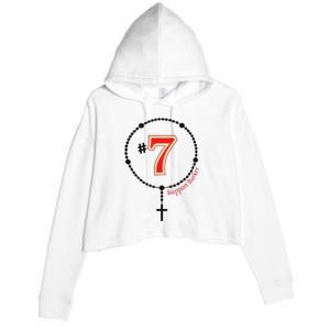 Harrison Butker #7 Butker Catholic Crop Fleece Hoodie