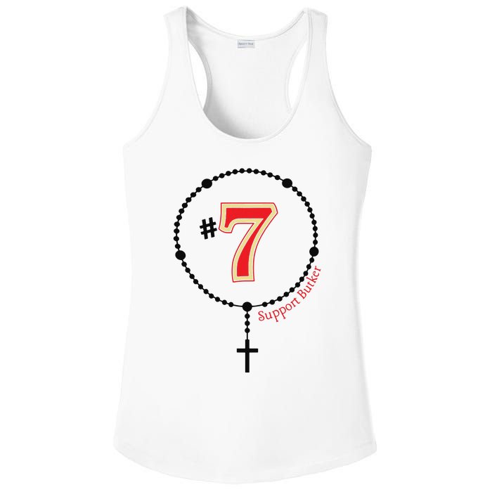 Harrison Butker #7 Butker Catholic Ladies PosiCharge Competitor Racerback Tank