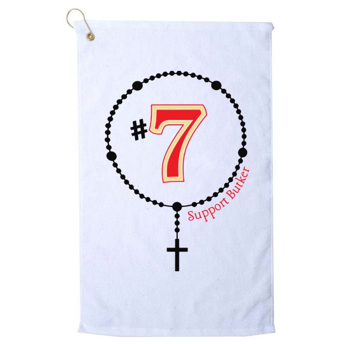 Harrison Butker #7 Butker Catholic Golf Towel