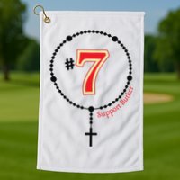 Harrison Butker #7 Butker Catholic Golf Towel
