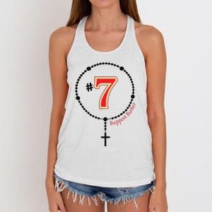 Harrison Butker #7 Butker Catholic Women's Knotted Racerback Tank