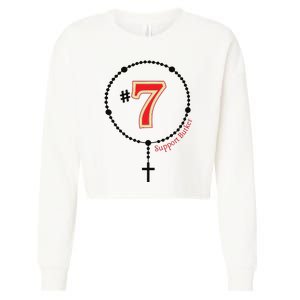 Harrison Butker #7 Butker Catholic Cropped Pullover Crew