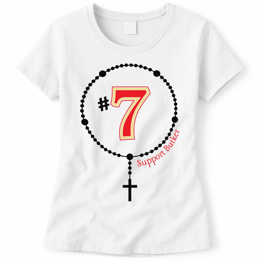 Harrison Butker #7 Butker Catholic Womens T-Shirt