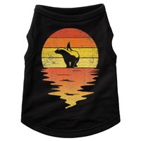 Honey Badger 70s Retro Sunset Vintage Honey Badger Doggie Tank