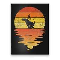 Honey Badger 70s Retro Sunset Vintage Honey Badger Poster